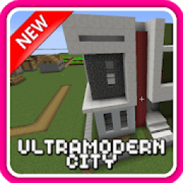 Ultra Modern City For MCPE 2018 icon