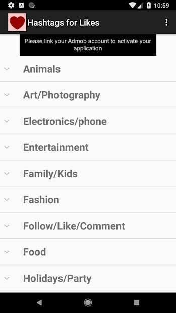 Like - tags screenshot 2