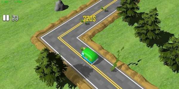 Ultimate Zigzag Bus Racing screenshot 2