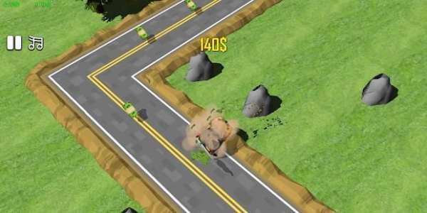 Ultimate Zigzag Bus Racing screenshot 1