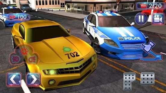 Police car simulator drift Driving 2018 screenshot 3
