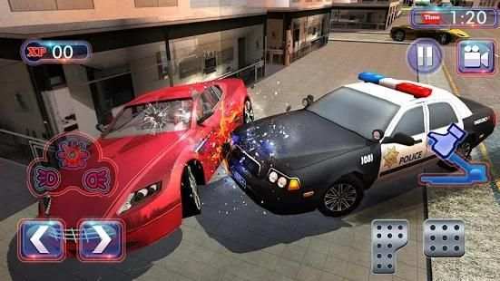 Police car simulator drift Driving 2018 screenshot 4