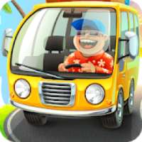 Ultimate Zigzag Bus Racing