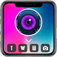 Eye Lock Screen Iphone X Style