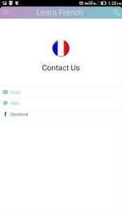 Learn French Language screenshot 1