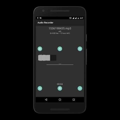 Audio Sound Recorder 2018 screenshot 6
