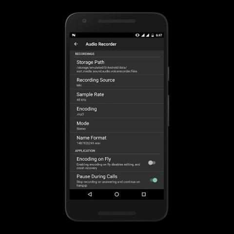 Audio Sound Recorder 2018 screenshot 5