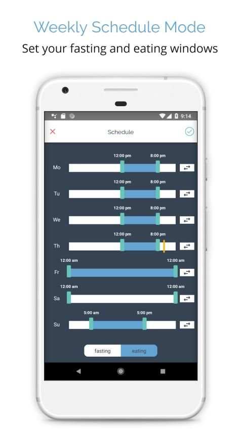 MyFast - Intermittent Fasting Tracker Schedule App स्क्रीनशॉट 17