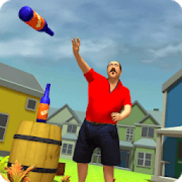 ikon Bottle Flip Shooting Challenge