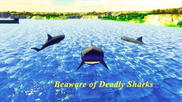 Underwater shark hunter: Angry Shark Hunting screenshot 3
