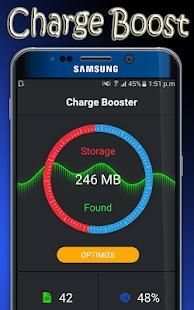 Orange Battery - Ultra fastest Battery Charge 7x screenshot 1