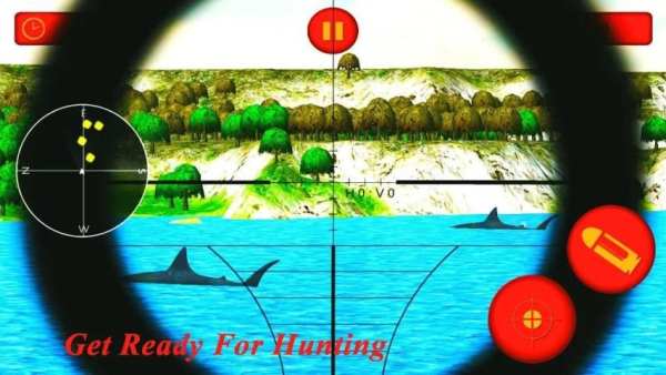 Underwater shark hunter: Angry Shark Hunting screenshot 1