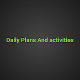 ikon Daily plans and activities