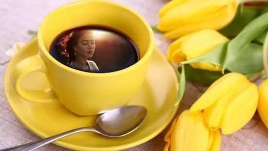 Coffee Cup Photo Frame Editor screenshot 3