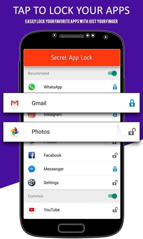 Secret AppLock - Lock Your Application स्क्रीनशॉट 2