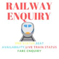 PNR Status LIVE Train Status SEAT Availability