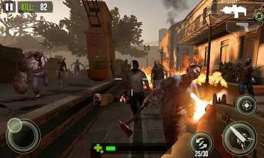 Dead Zombie Overkill Attack Target 3D screenshot 4