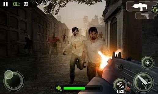 Dead Zombie Overkill Attack Target 3D screenshot 3