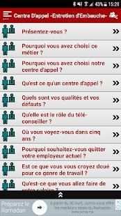 Centre D'appel -Entretien D'embauche- screenshot 6