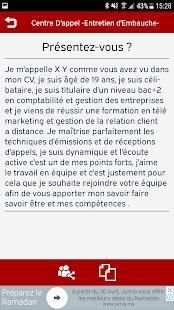 Centre D'appel -Entretien D'embauche- screenshot 7