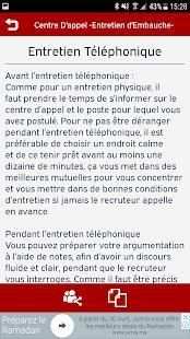 Centre D'appel -Entretien D'embauche- screenshot 3