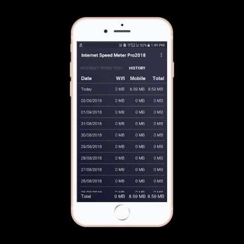 Internet Speed Meter Pro2018 screenshot 2