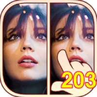 Line the difference 203