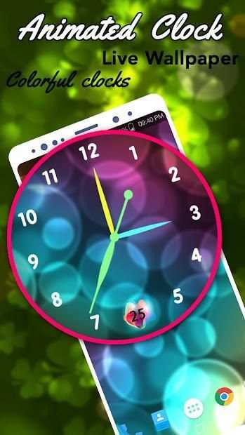 Live Animated Clock Wallpaper screenshot 5