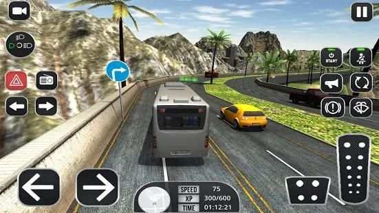 Bus Simulator 2K17 - Coach Bus Driving Parking 3D screenshot 2