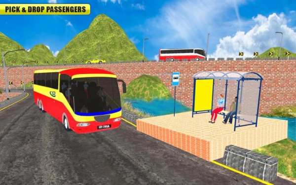 City Coach Bus Driving Offroad Drive 2018* screenshot 5