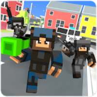 Block Gun Pixel Jetpack