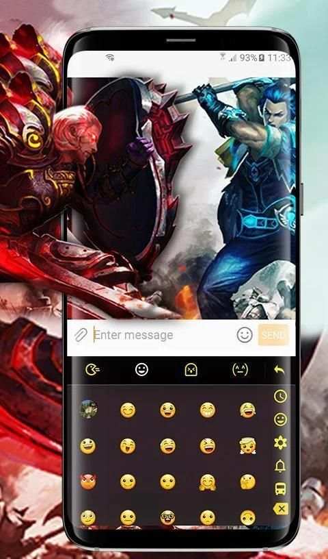 Mobile Moba Legends Keyboard Theme screenshot 4