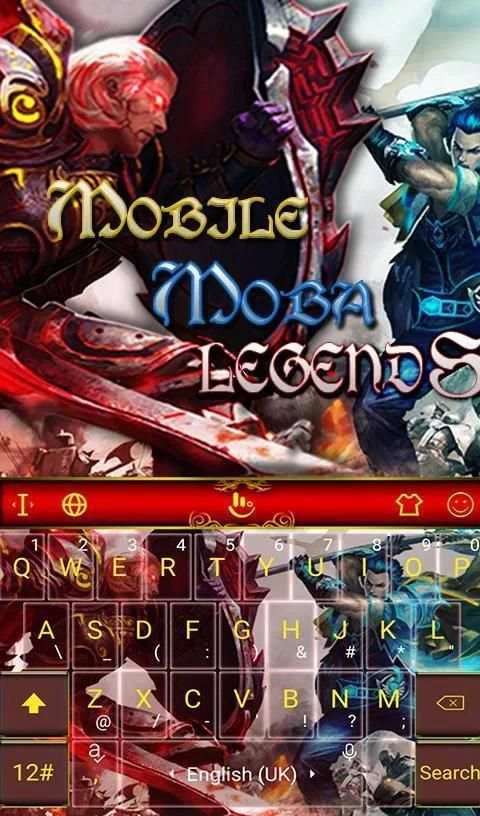 Mobile Moba Legends Keyboard Theme screenshot 5