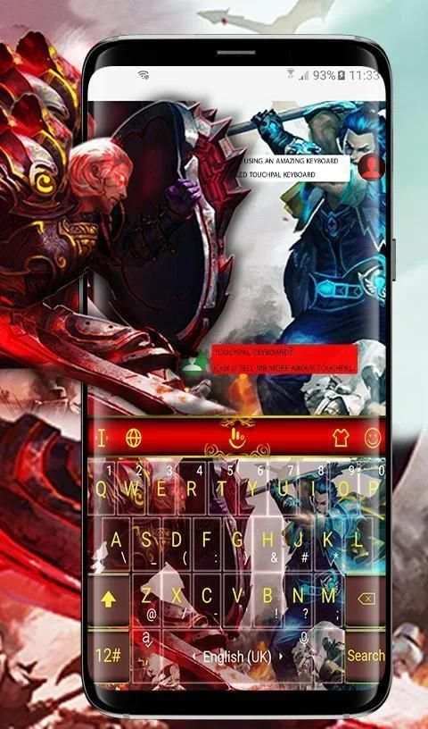Mobile Moba Legends Keyboard Theme screenshot 6