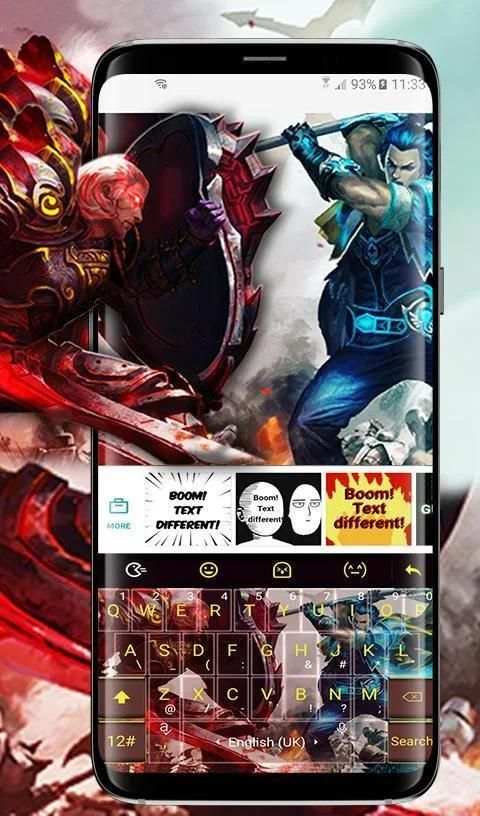 Mobile Moba Legends Tema Keyboard screenshot 2