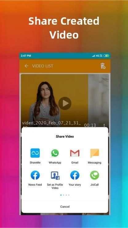 Image to Video : Photo Video & Picture Video Maker screenshot 1