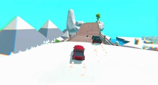 Cartoon Mini Racing screenshot 1
