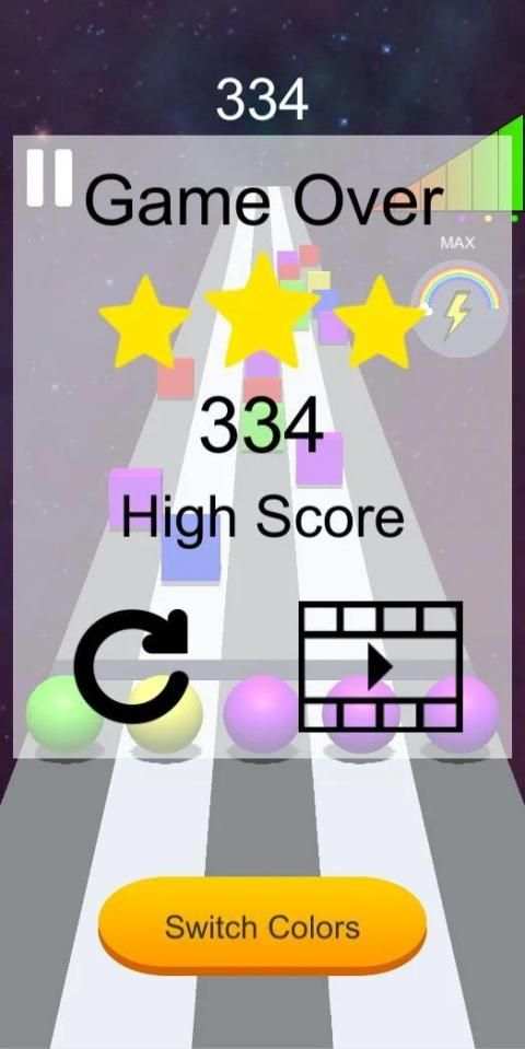 Color Ball - Throw Colored Balls screenshot 1