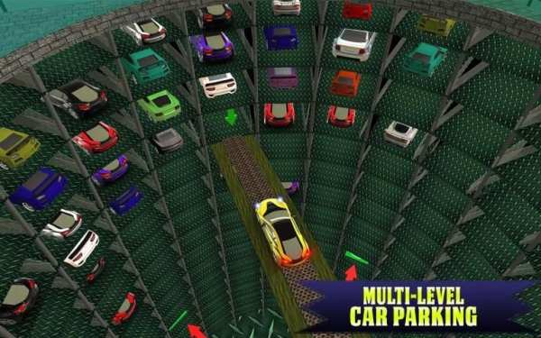 Multi-Level Underground Car Parking Driving School screenshot 2