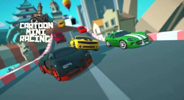 Cartoon Mini Racing screenshot 3