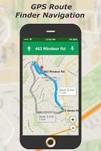 GPS Route Finder : Tracking on Map screenshot 1