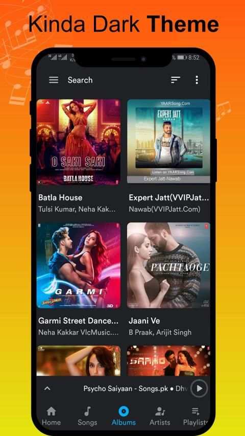 Music Player - Free Audio Player स्क्रीनशॉट 5