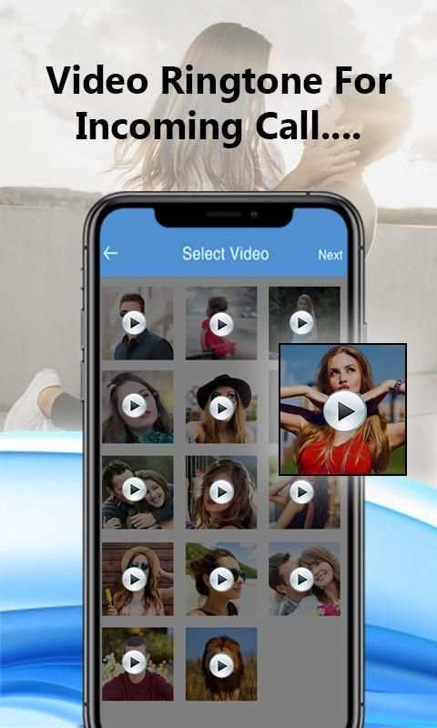 Edge Ringtone For Incoming Call - Video Ringtone screenshot 1