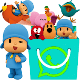 ikon Pocoyo Stickers For WhatsApp-WAStickerApps Cartoon