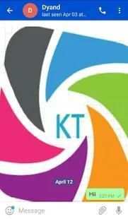 KT MESSENGER screenshot 2