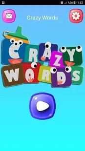 Crazy Words - Word Search Game स्क्रीनशॉट 1