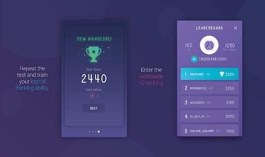IQ-Test & IQ World Ranking screenshot 1