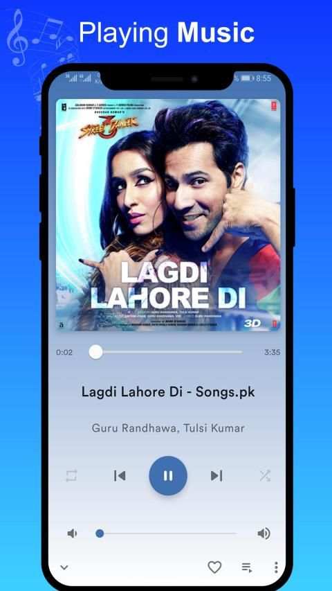 Music Player - Free Audio Player स्क्रीनशॉट 8