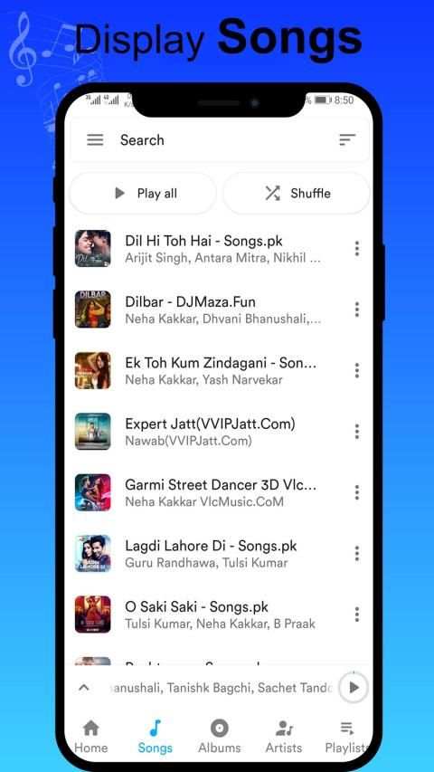 Music Player - Free Audio Player स्क्रीनशॉट 2