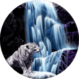 Waterfall live wallpaper आइकन